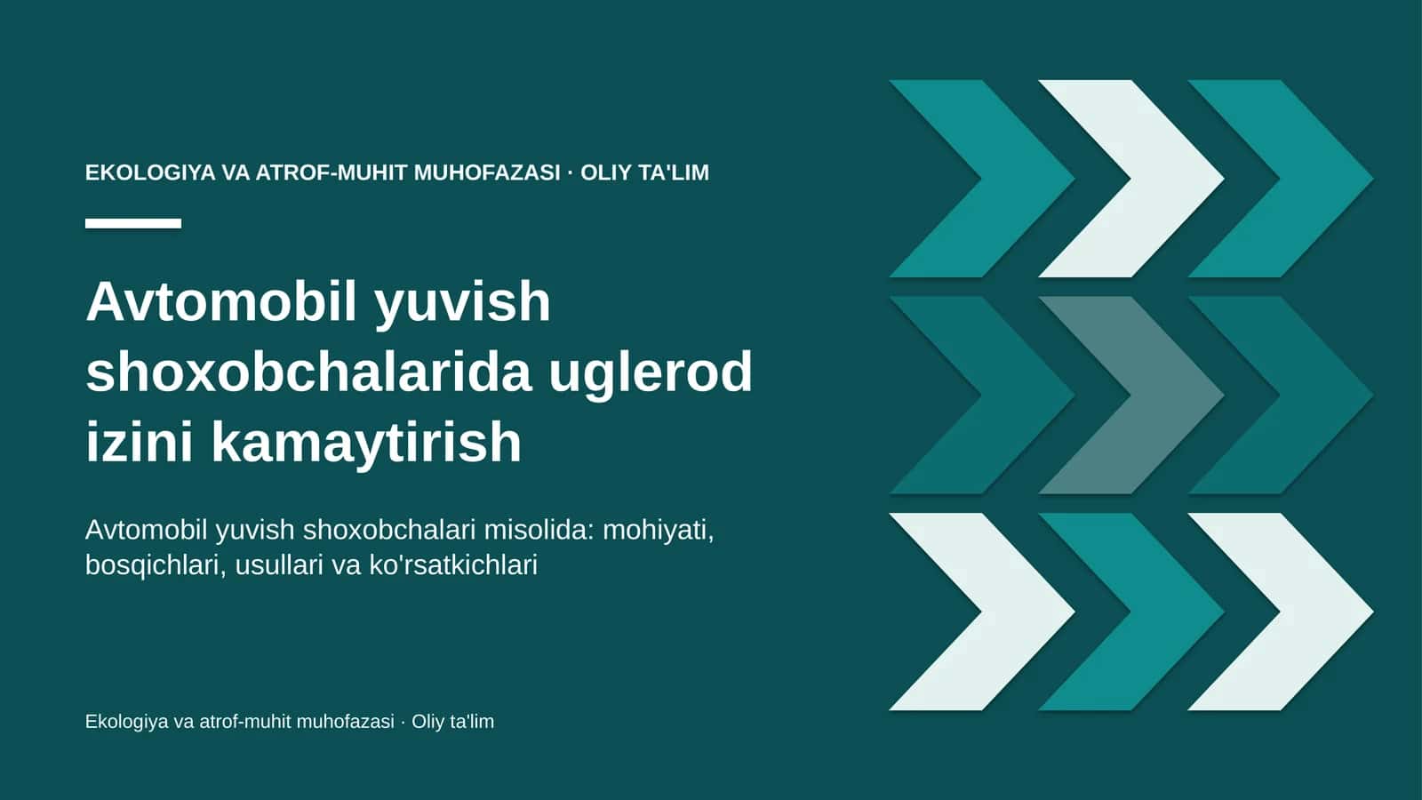 avtomobil yuvish shoxobchalarida uglerod izini kamaytirish 6193