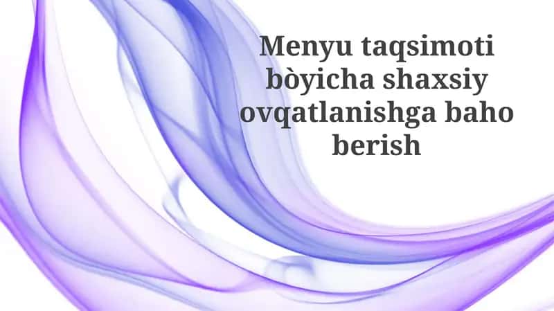 Oziq-ovqat taqsimoti
