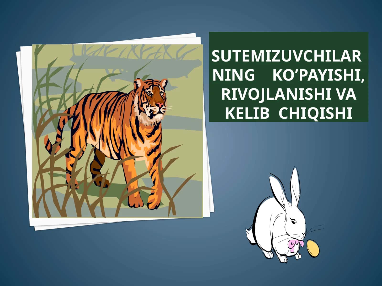 SUTEMIZUVCHILAR NING KO’PAYISHI, RIVOJLANISHIVAKELIB CHIQISHI