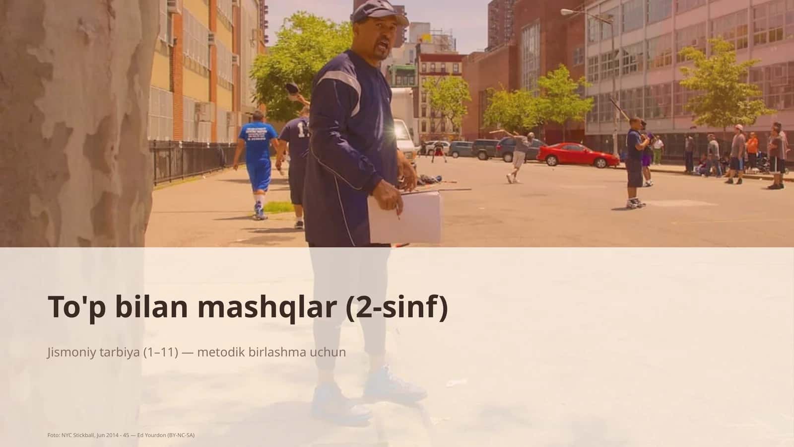 To'p bilan mashqlar (2-sinf)
