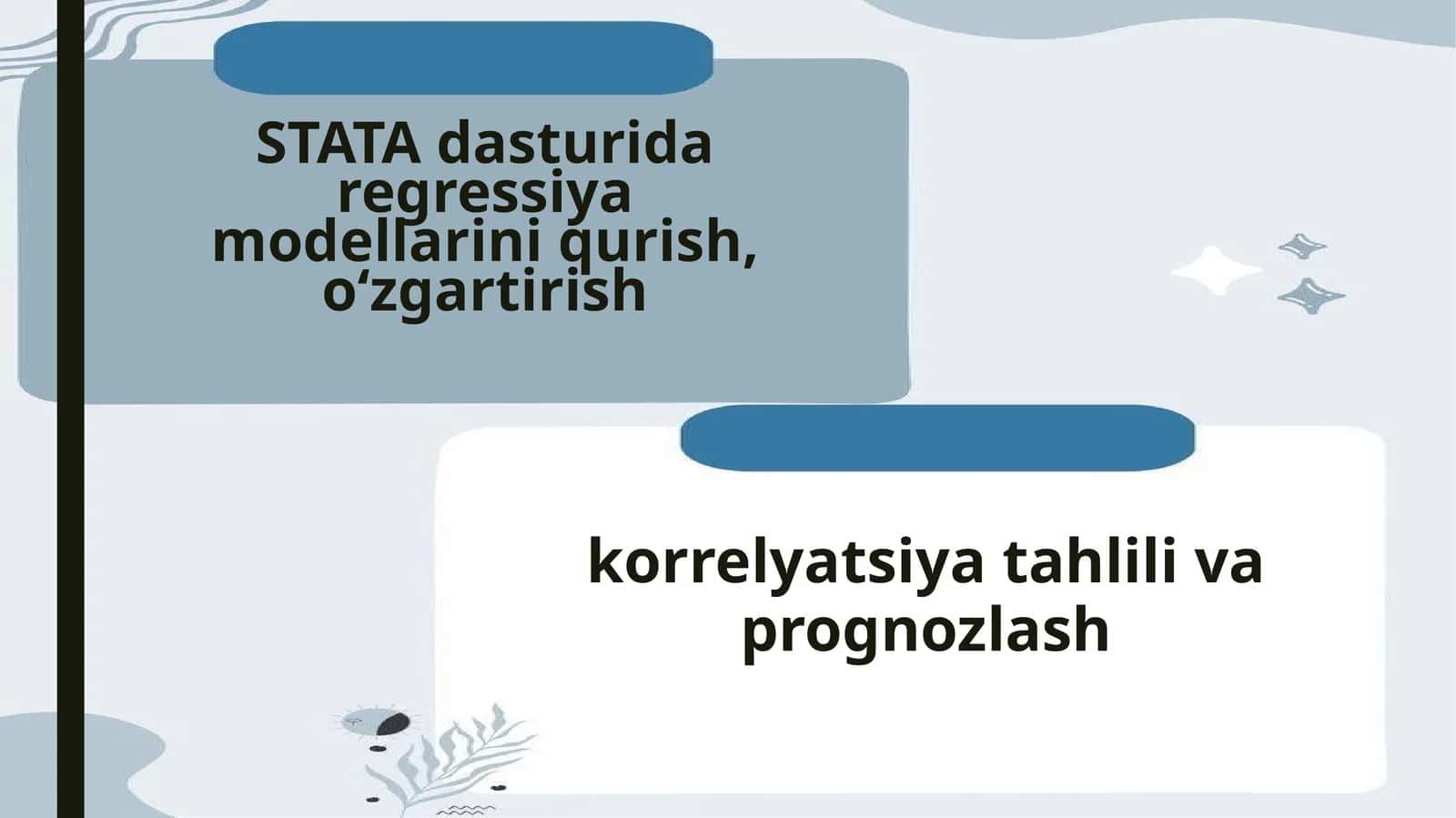 STATA dasturi