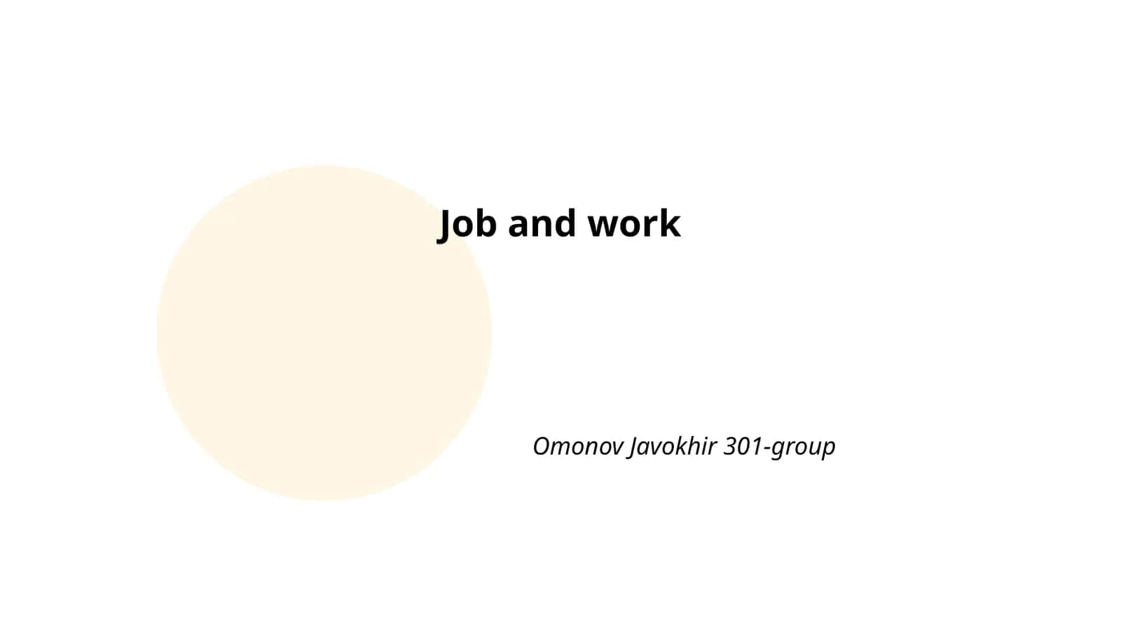 Job Interview Techniques