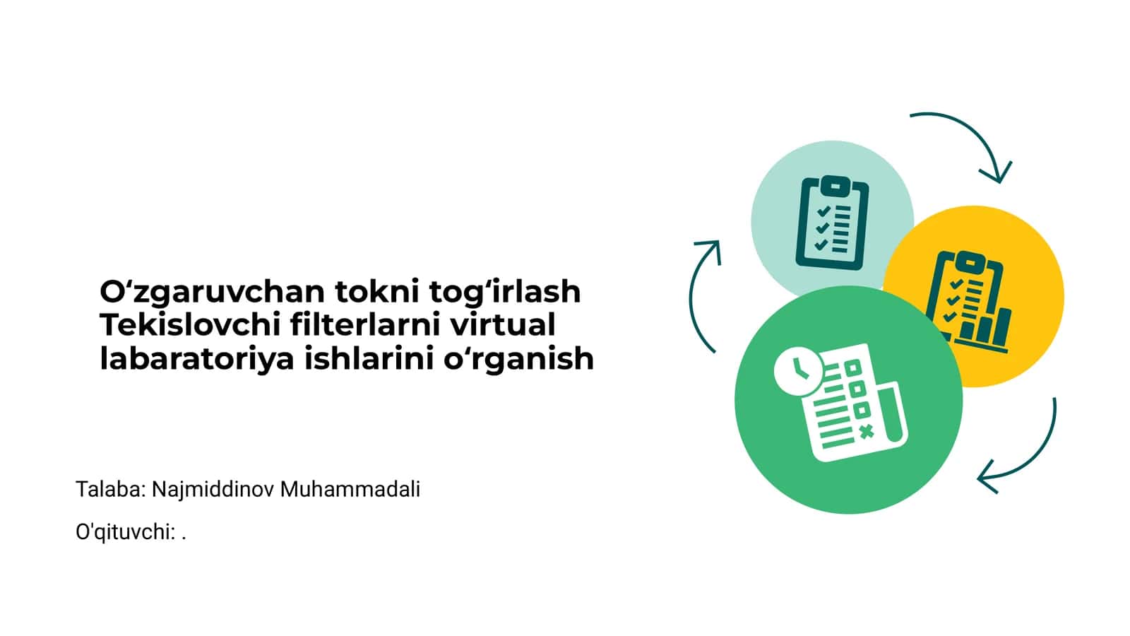 Oʻzgaruvchan tokni togʻirlash