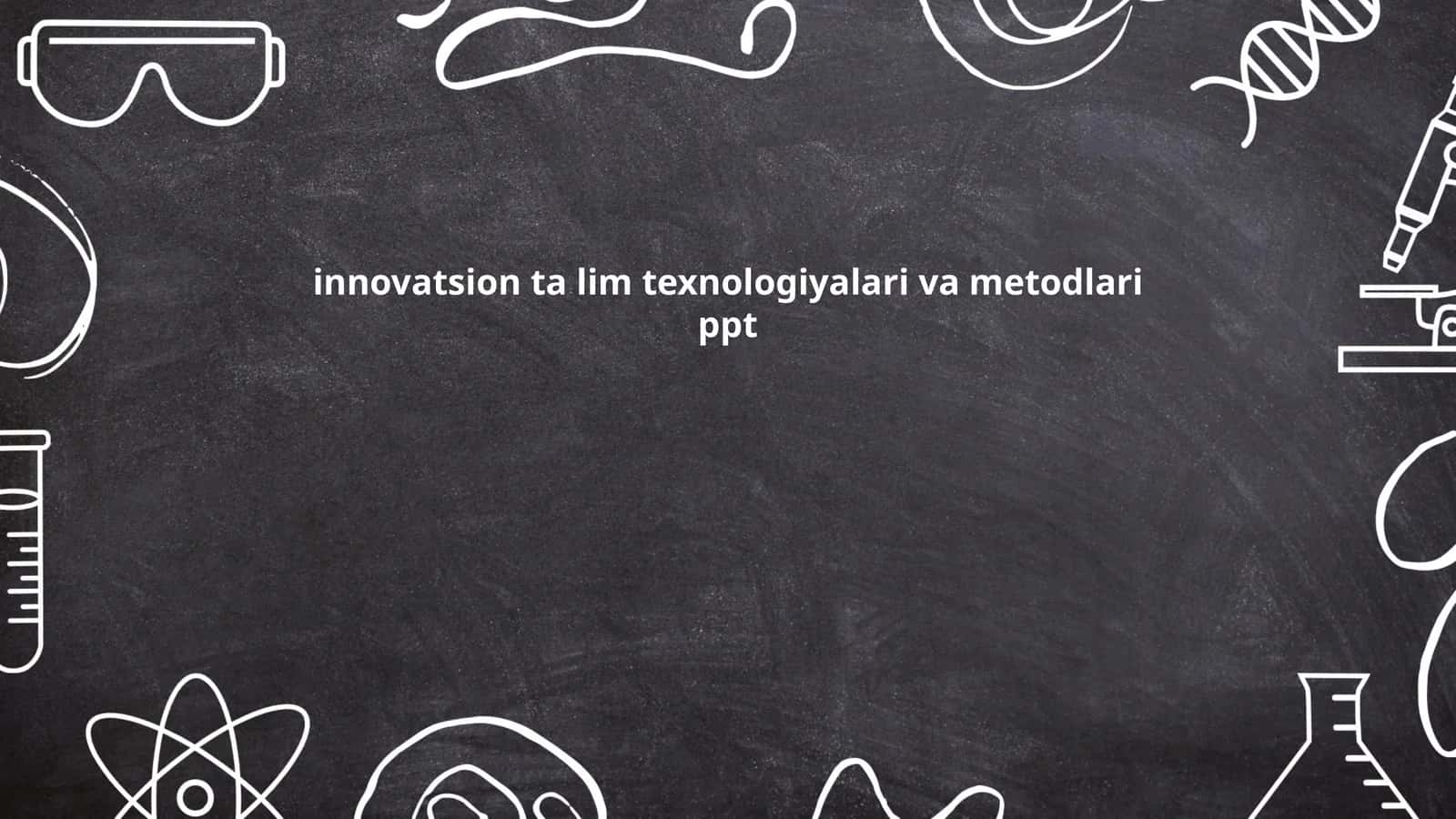 Raqamli ta'lim texnologiyalari