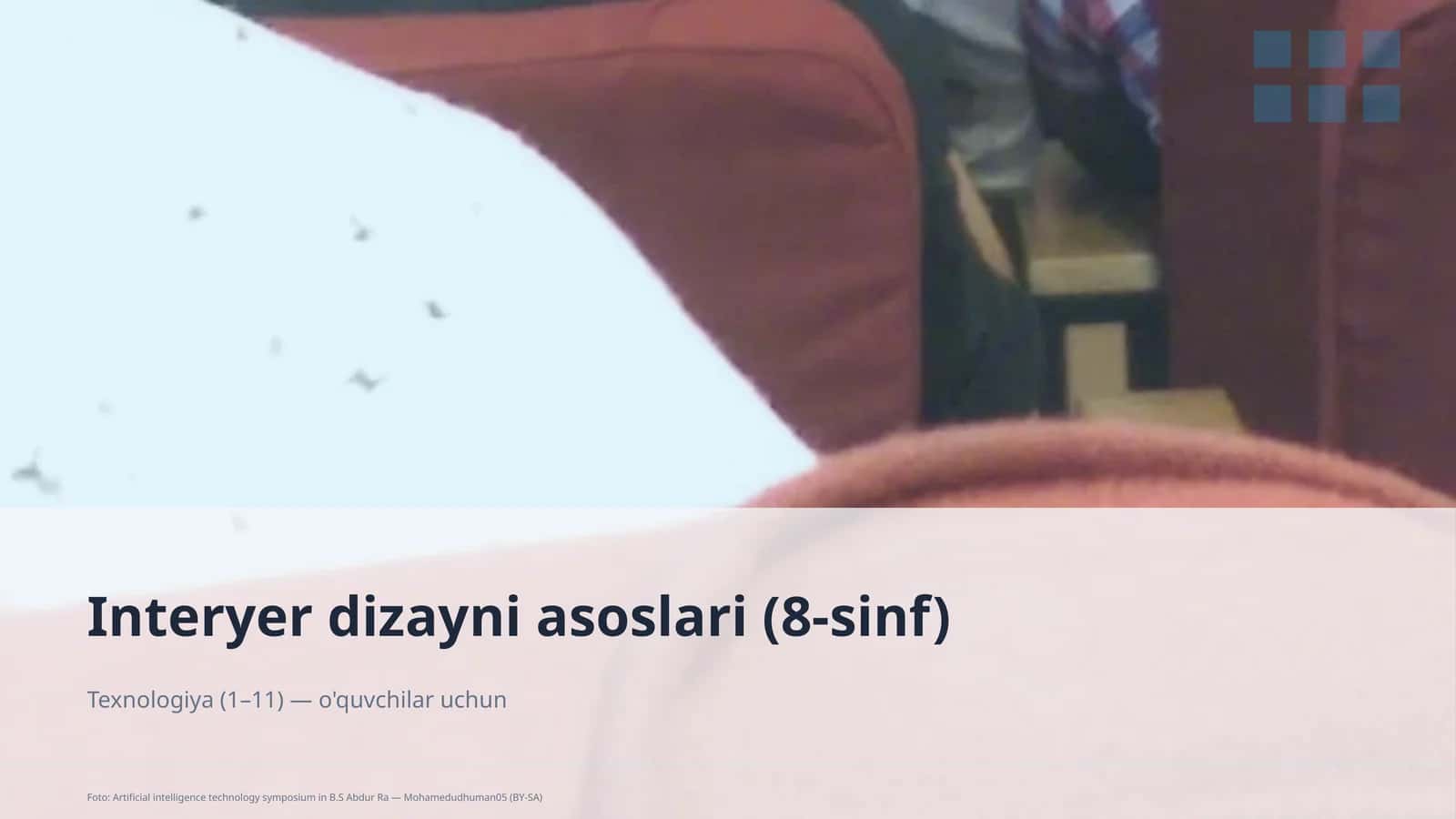 Interyer dizayni asoslari (8-sinf)