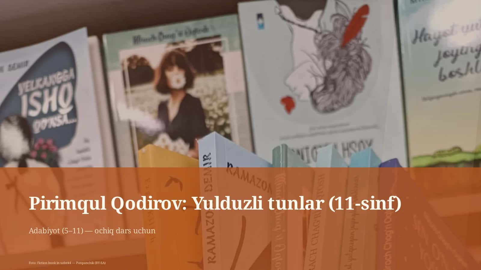 Pirimqul Qodirov: Yulduzli tunlar (11-sinf)