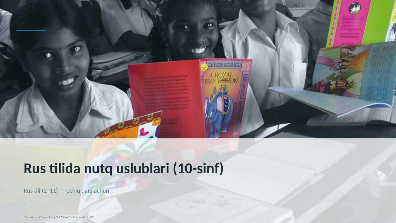 Rus tilida nutq uslublari (10-sinf)