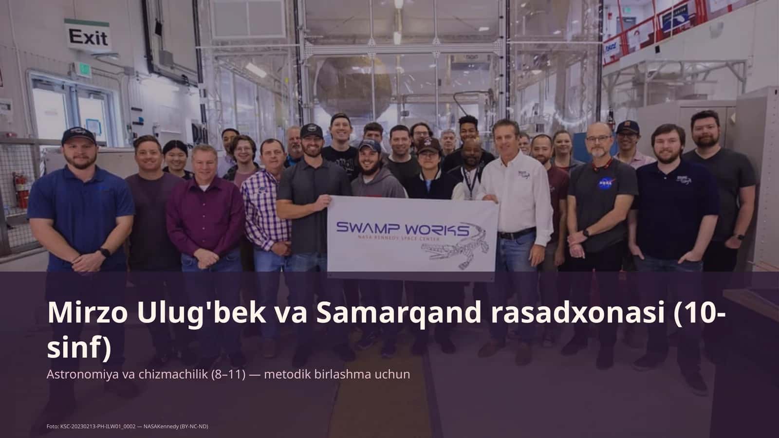 Mirzo Ulug'bek va Samarqand rasadxonasi (10-sinf)