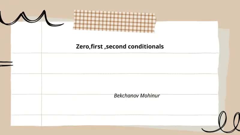 Zero Conditional Grammar Structure