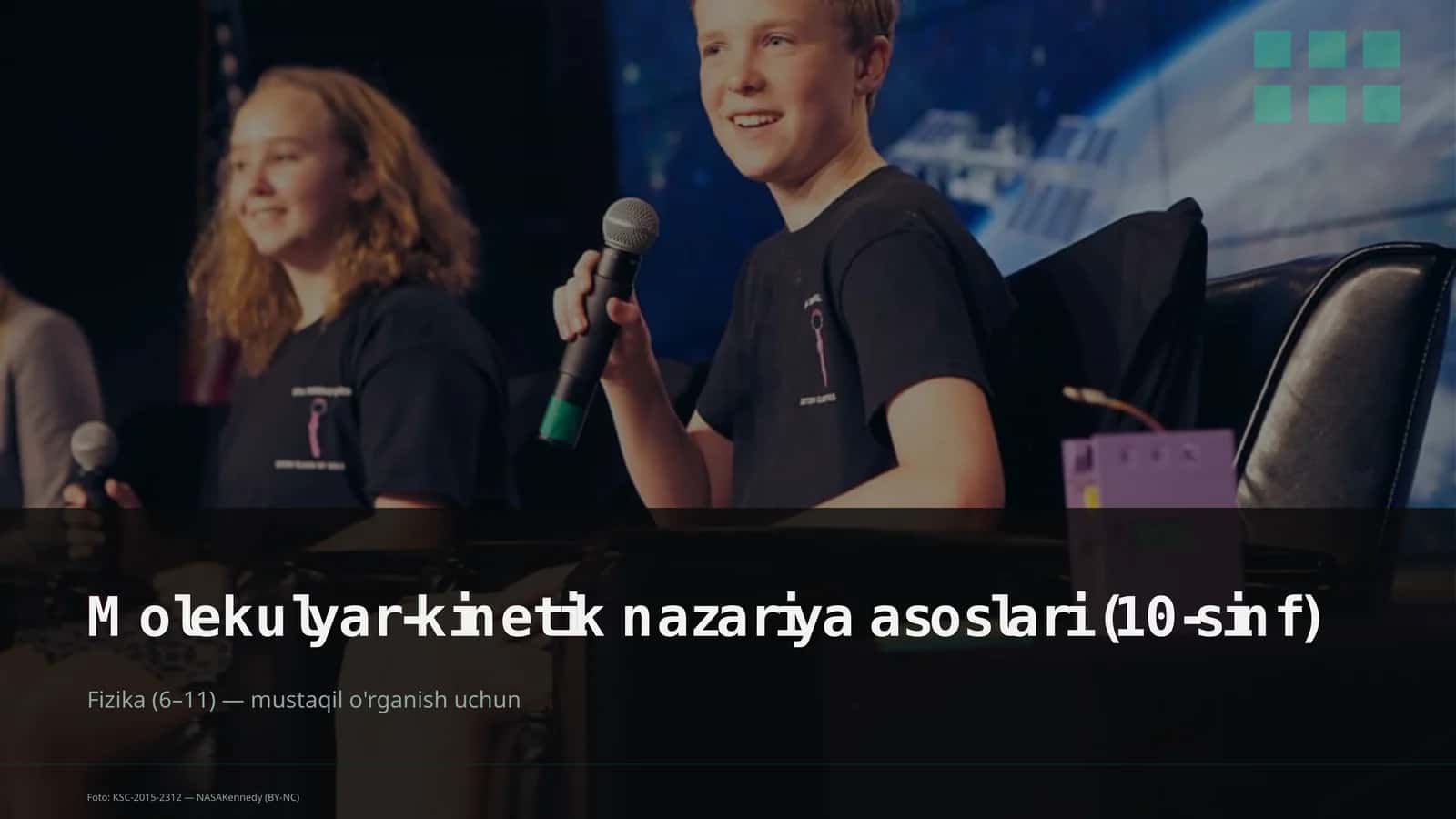 Molekulyar-kinetik nazariya asoslari (10-sinf)