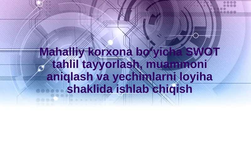 SWOT tahlil
