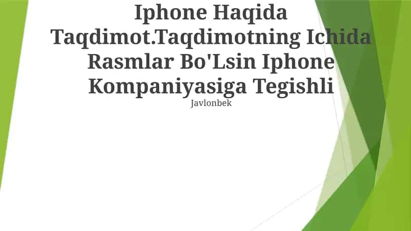 iPhone