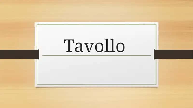 Tavollo
