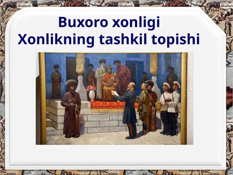 Buxoro xonligi Xonlikning tashkil topishi