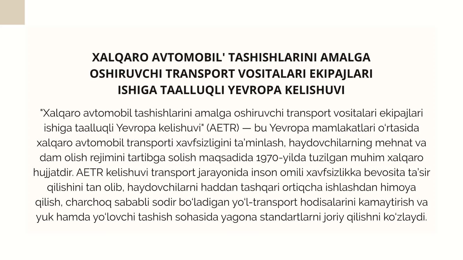 Yevropa kelishuvi (AETR)