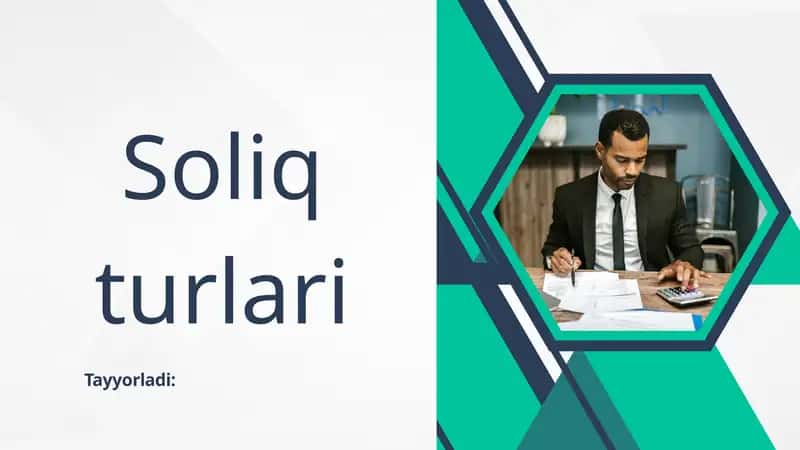 Soliq turlari