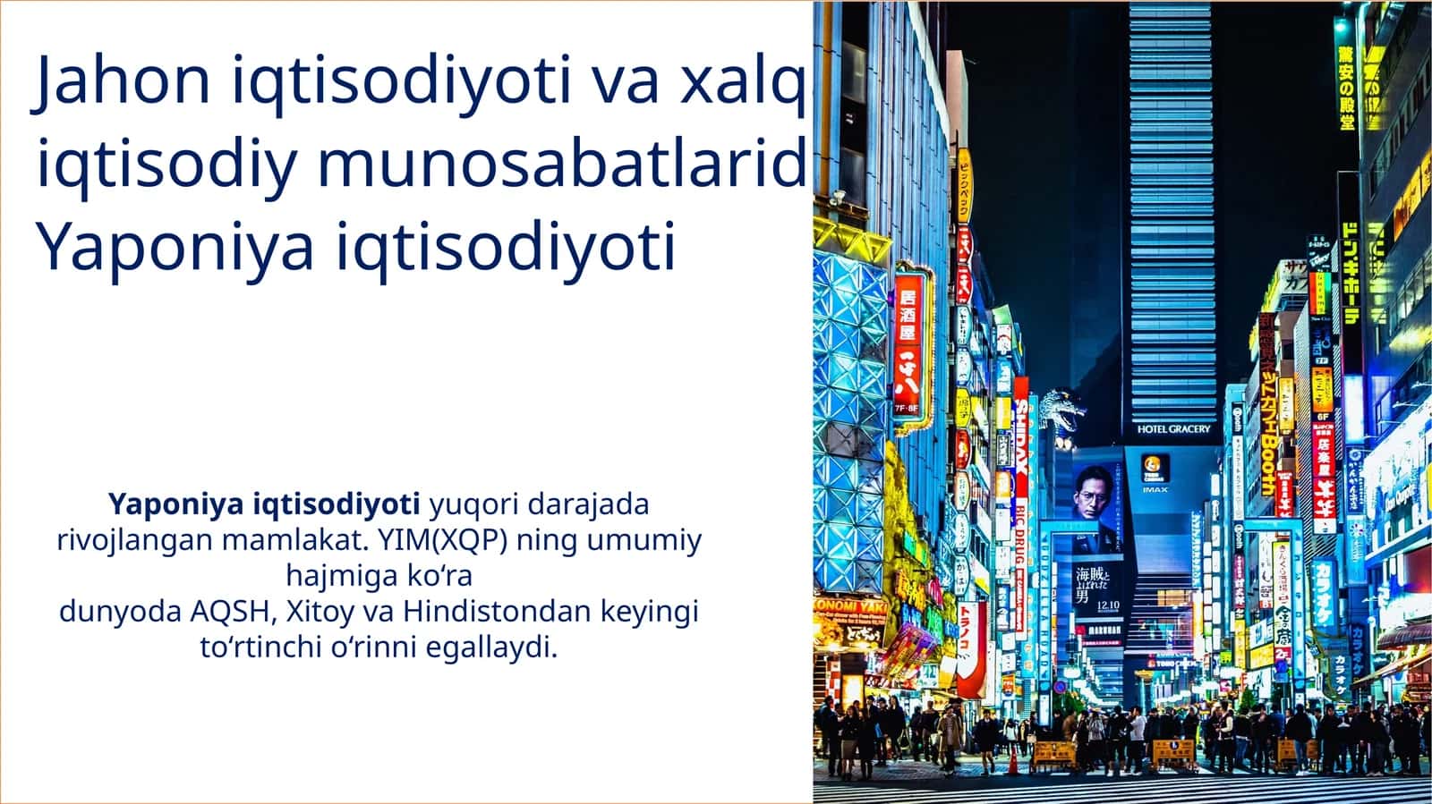 Yaponiya iqtisodiyoti