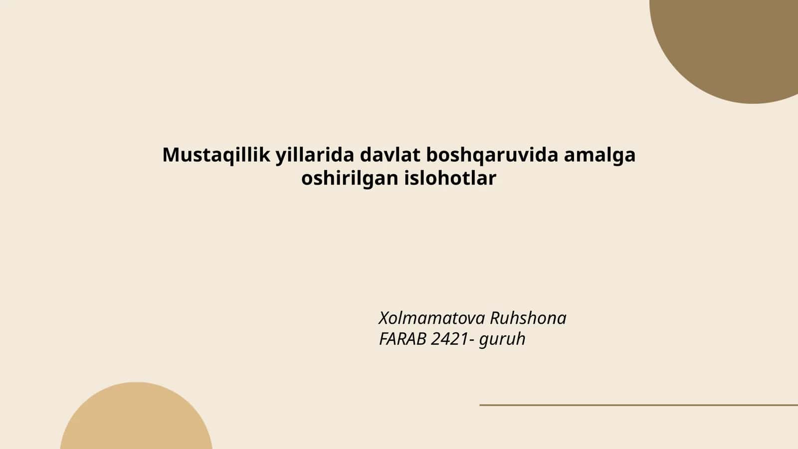 Konstitutsiyaviy islohotlar