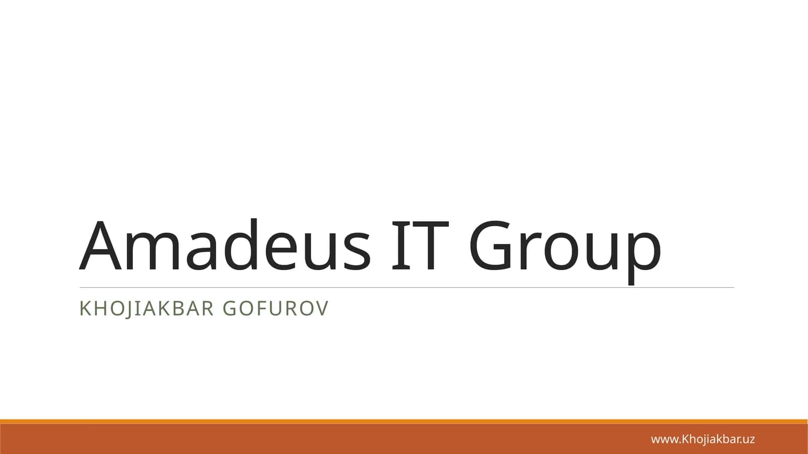 Amadeus IT Group