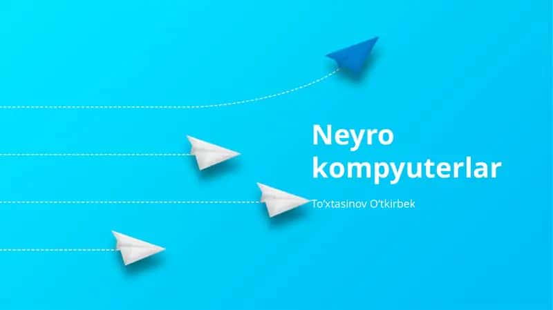 Neyro kompyuterlar