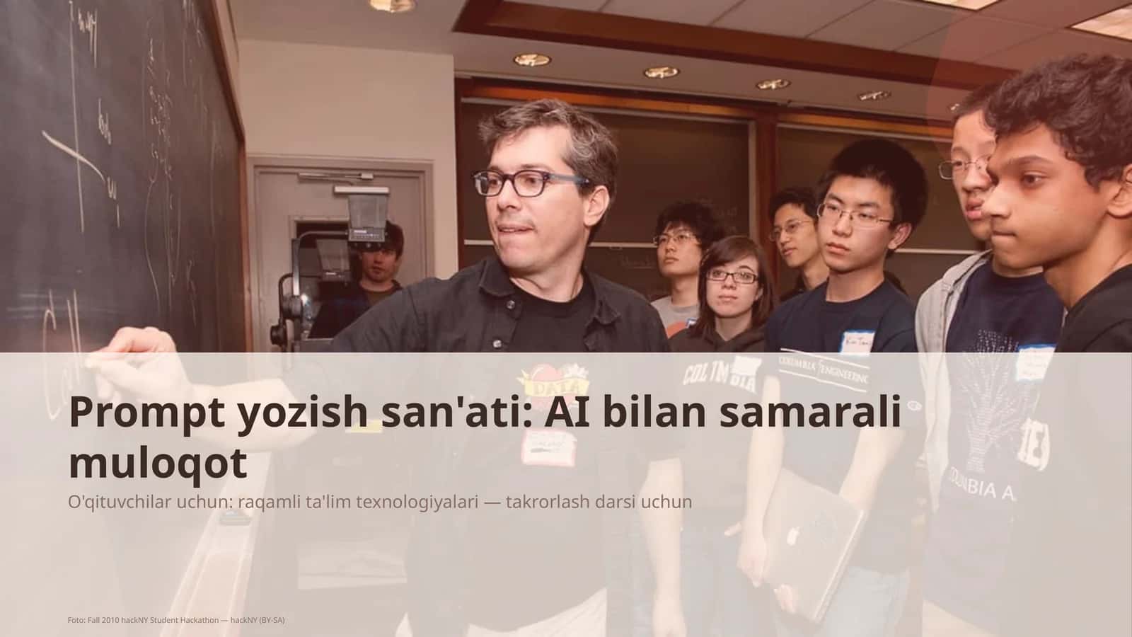 AI bilan samarali muloqot