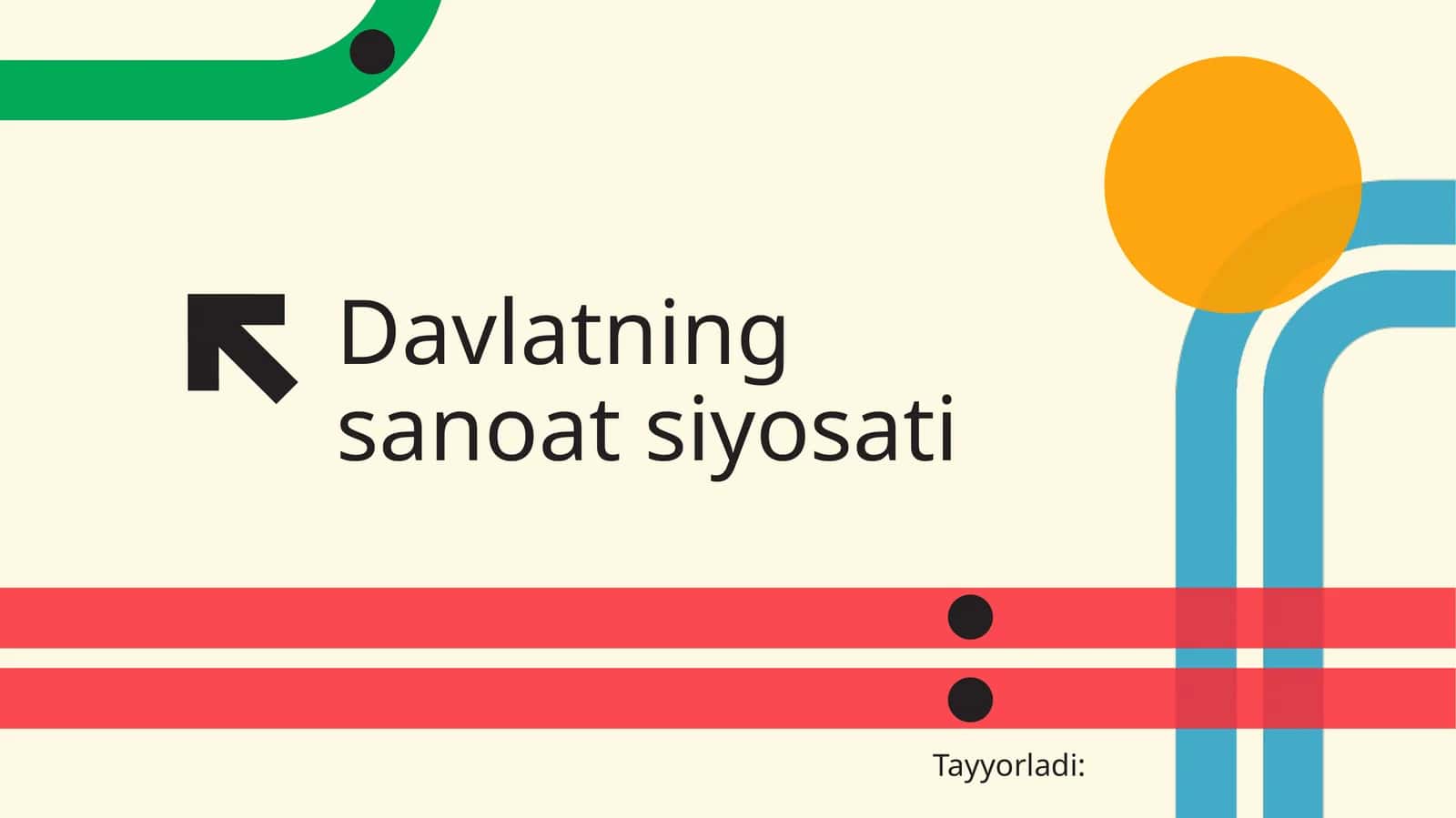 davlatning sanoat siyosati