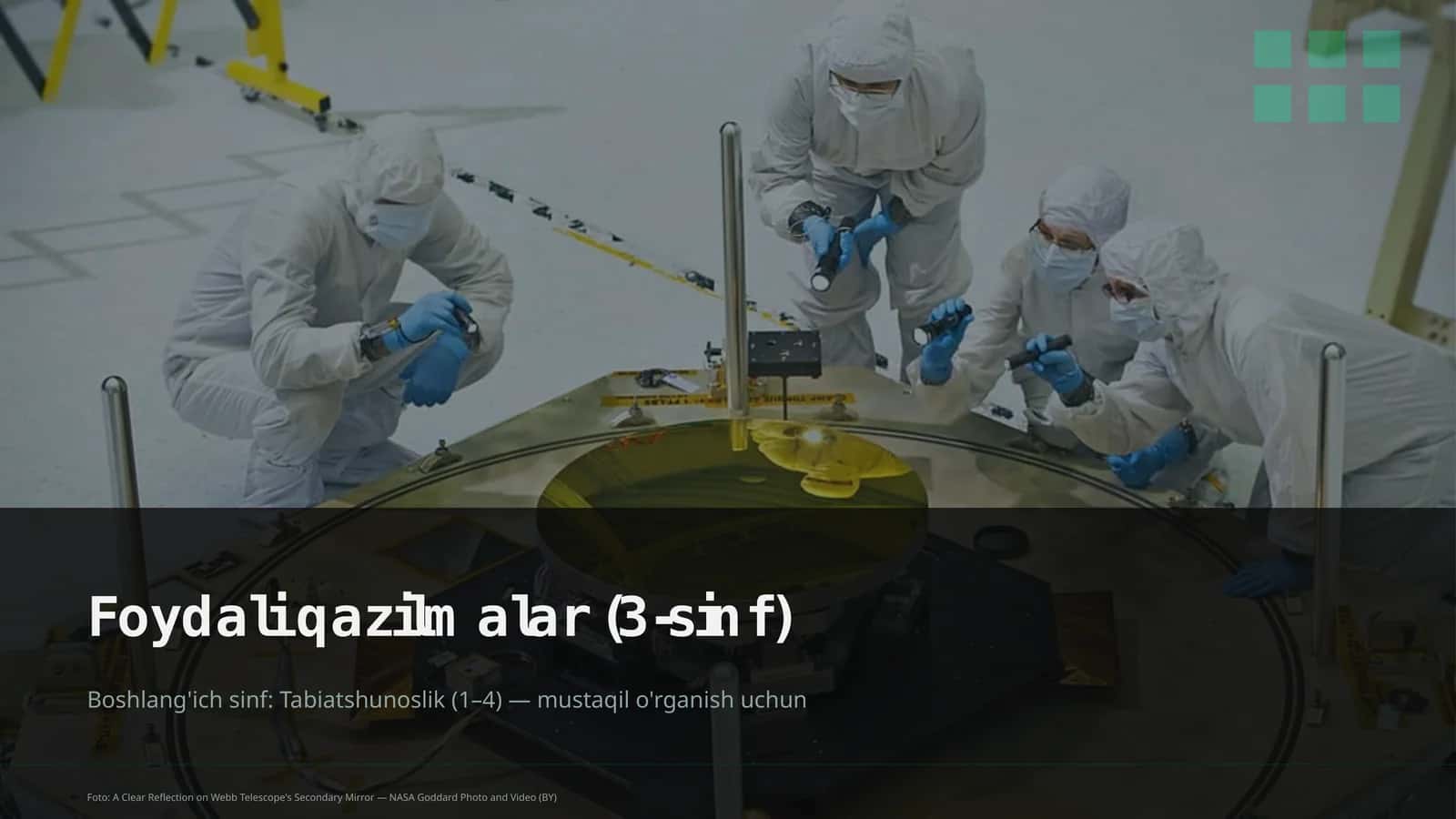 Foydali qazilmalar (3-sinf)