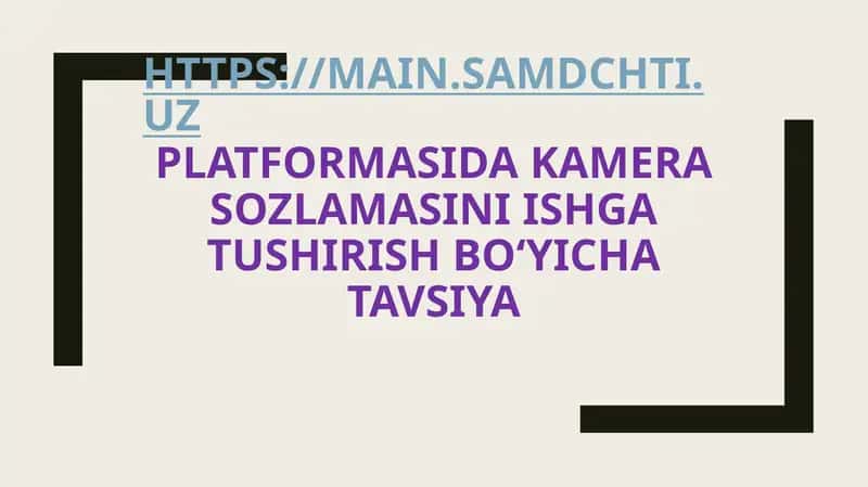 Ko‘rsatilgan funksiya ni ishlash rejimini gatushirish