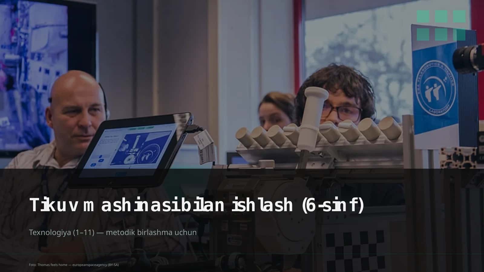Tikuv mashinasi bilan ishlash (6-sinf)