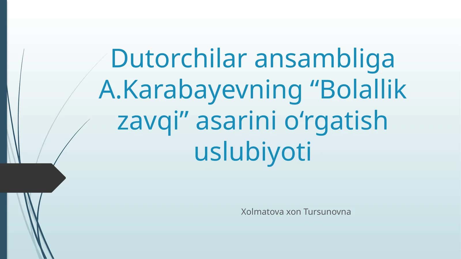 Bolalik zavqi