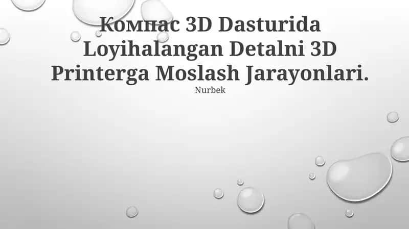Kompass-3D Dasturi