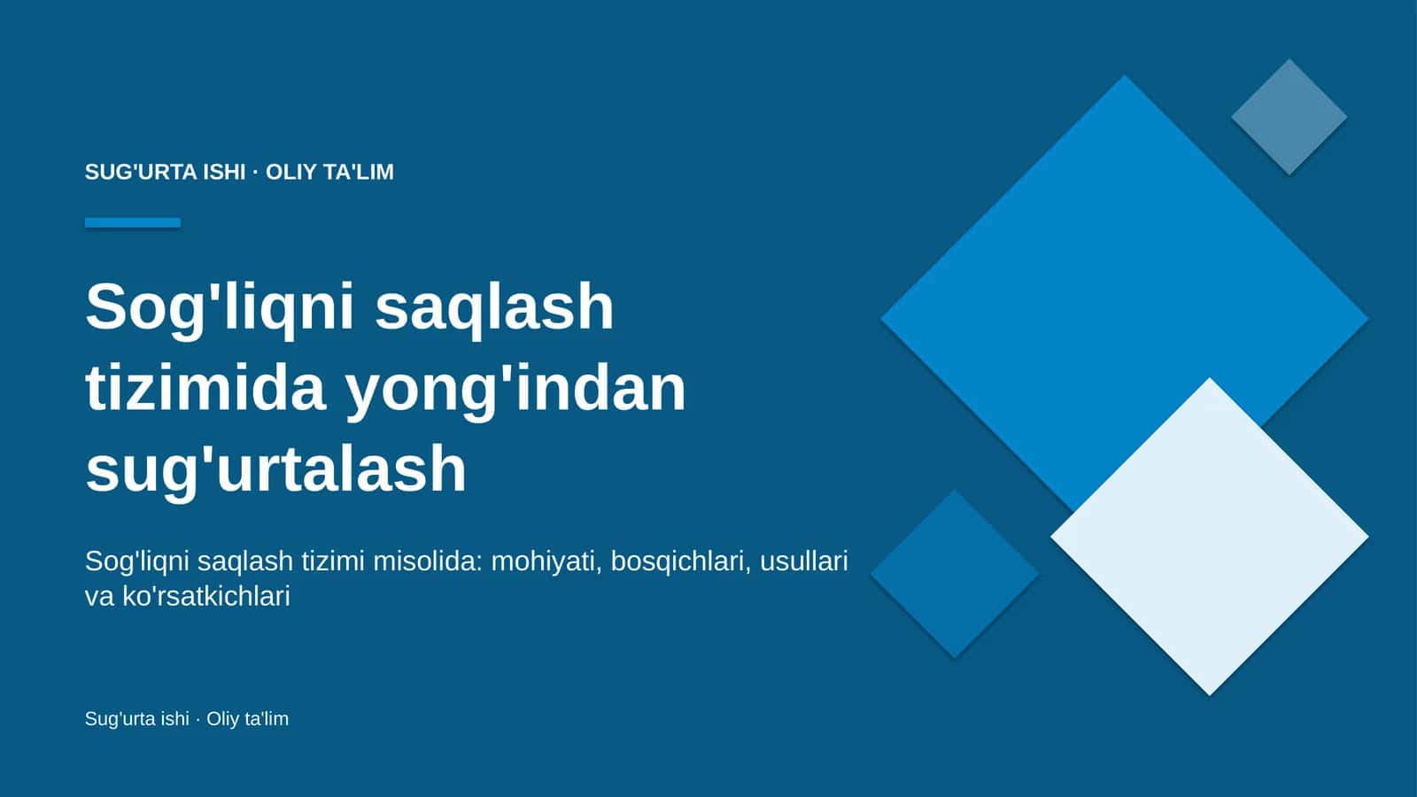sog'liqni saqlash tizimida yong'indan sug'urtalash 9923