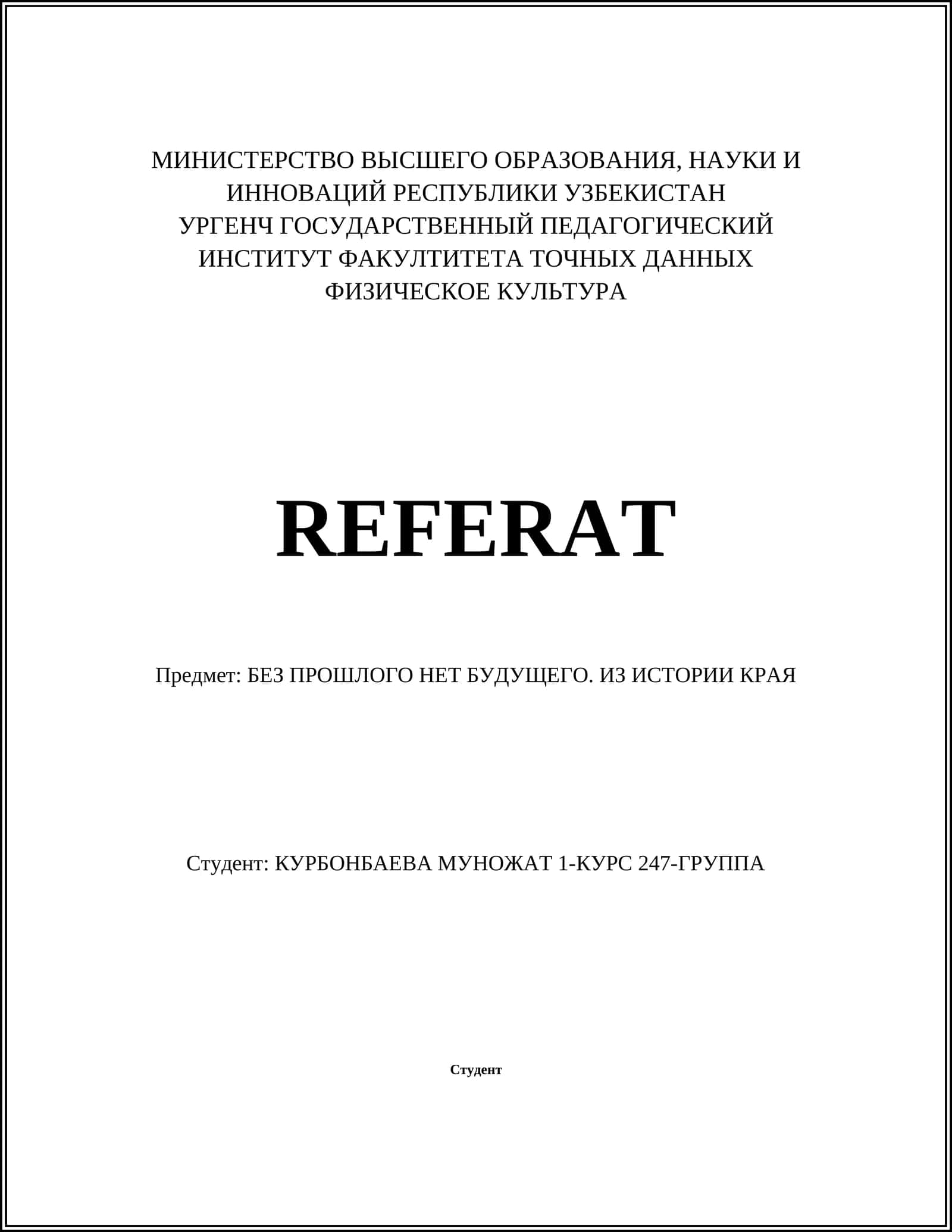 REFERAT