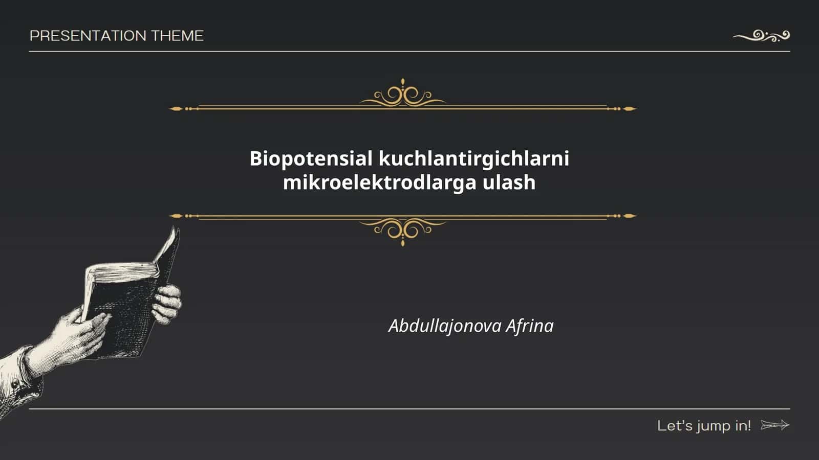 Biopotensial kuchlantirgichlarni mikroelektrodlarga ulash