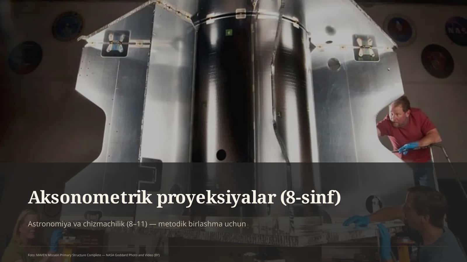 Aksonometrik proyeksiyalar (8-sinf)