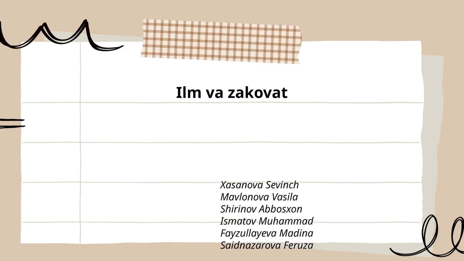 Ilm va zakovat