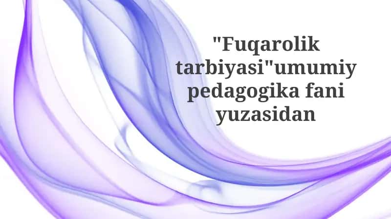 Fuqarolik ta'limi pedagogik yondashuvlari