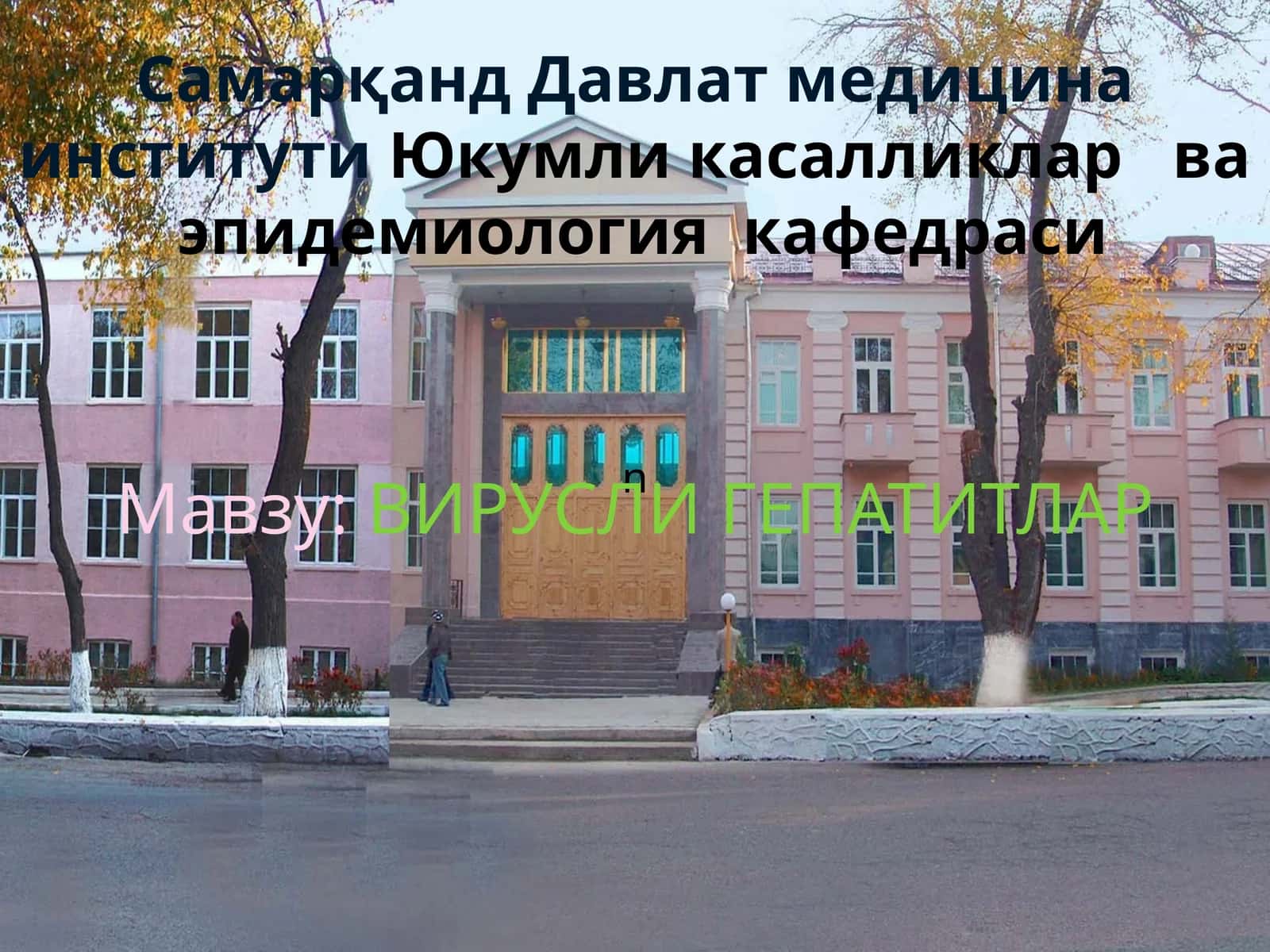 ВИРУСЛИ ГЕПАТИТЛАР