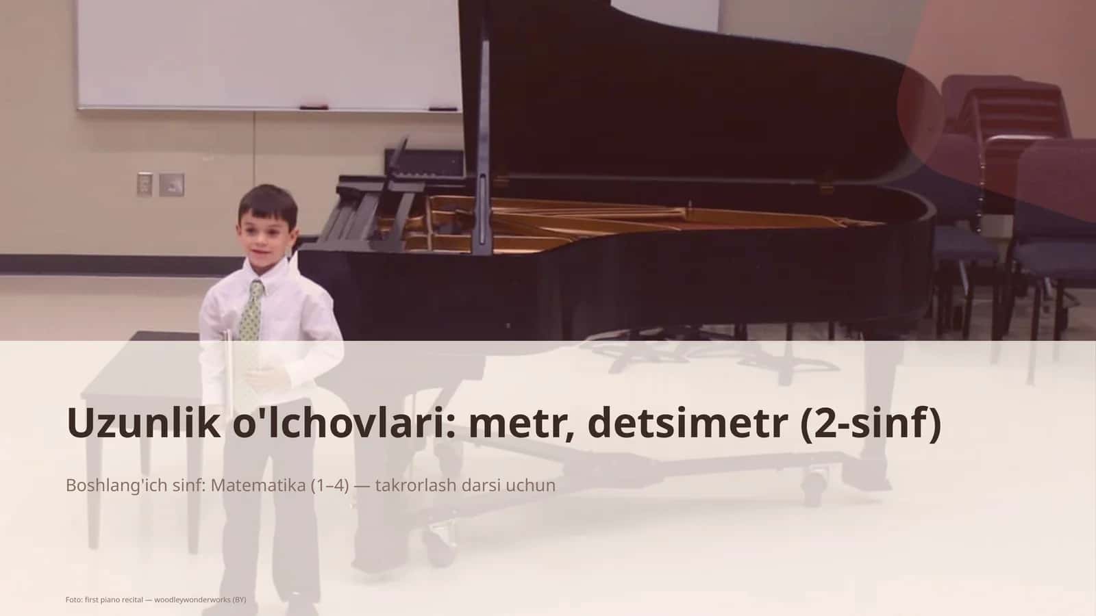 Metodik qo'llanma "Matematika takrorlash darsi"