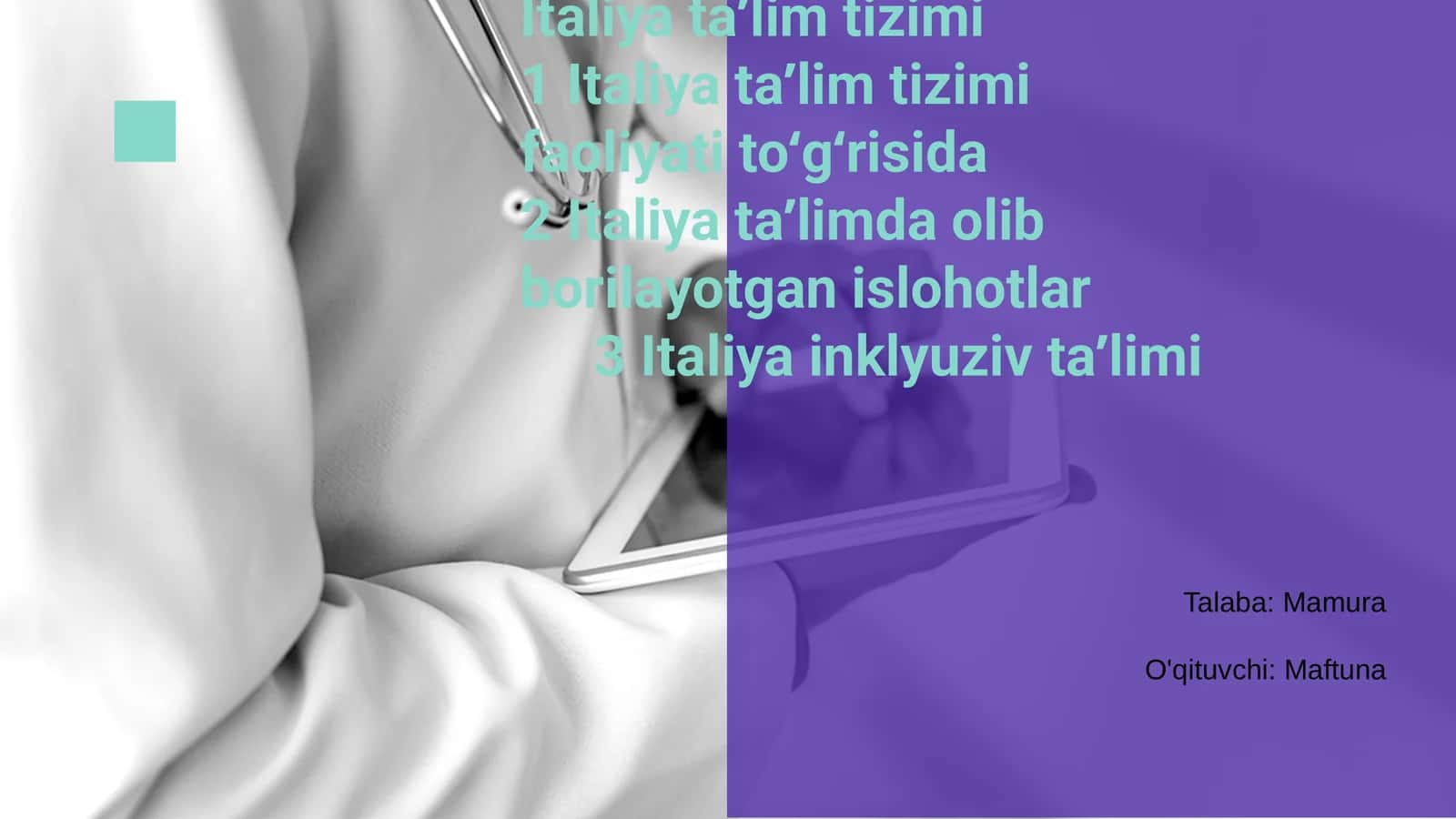 Italiya taʼlim tizimi