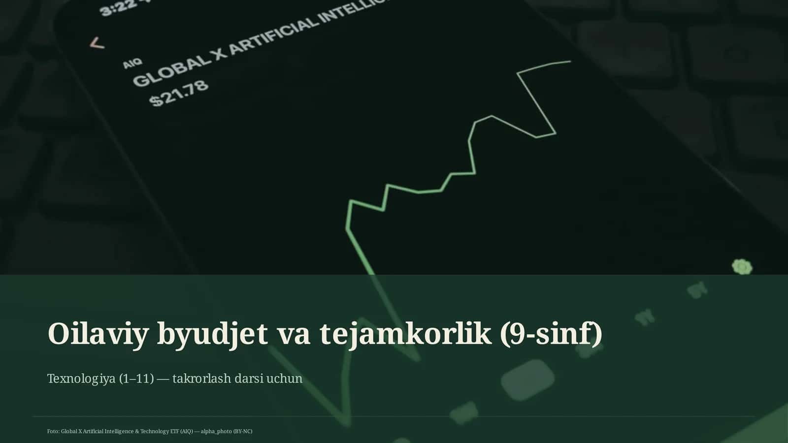 Oilaviy byudjet va tejamkorlik (9-sinf)