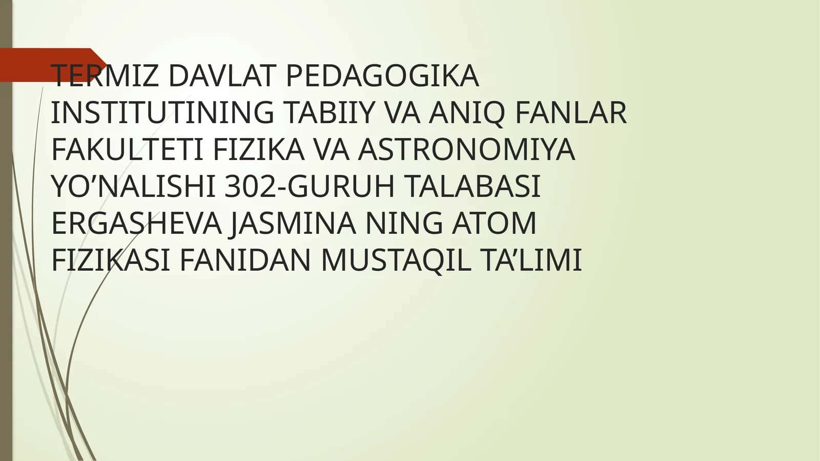 Vodrod molekulasi