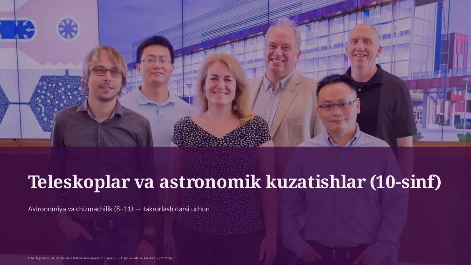 Teleskoplar va astronomik kuzatishlar