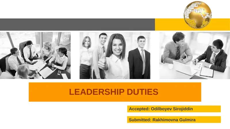 Leadership Duties