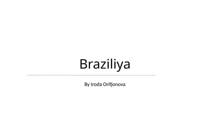 Braziliya