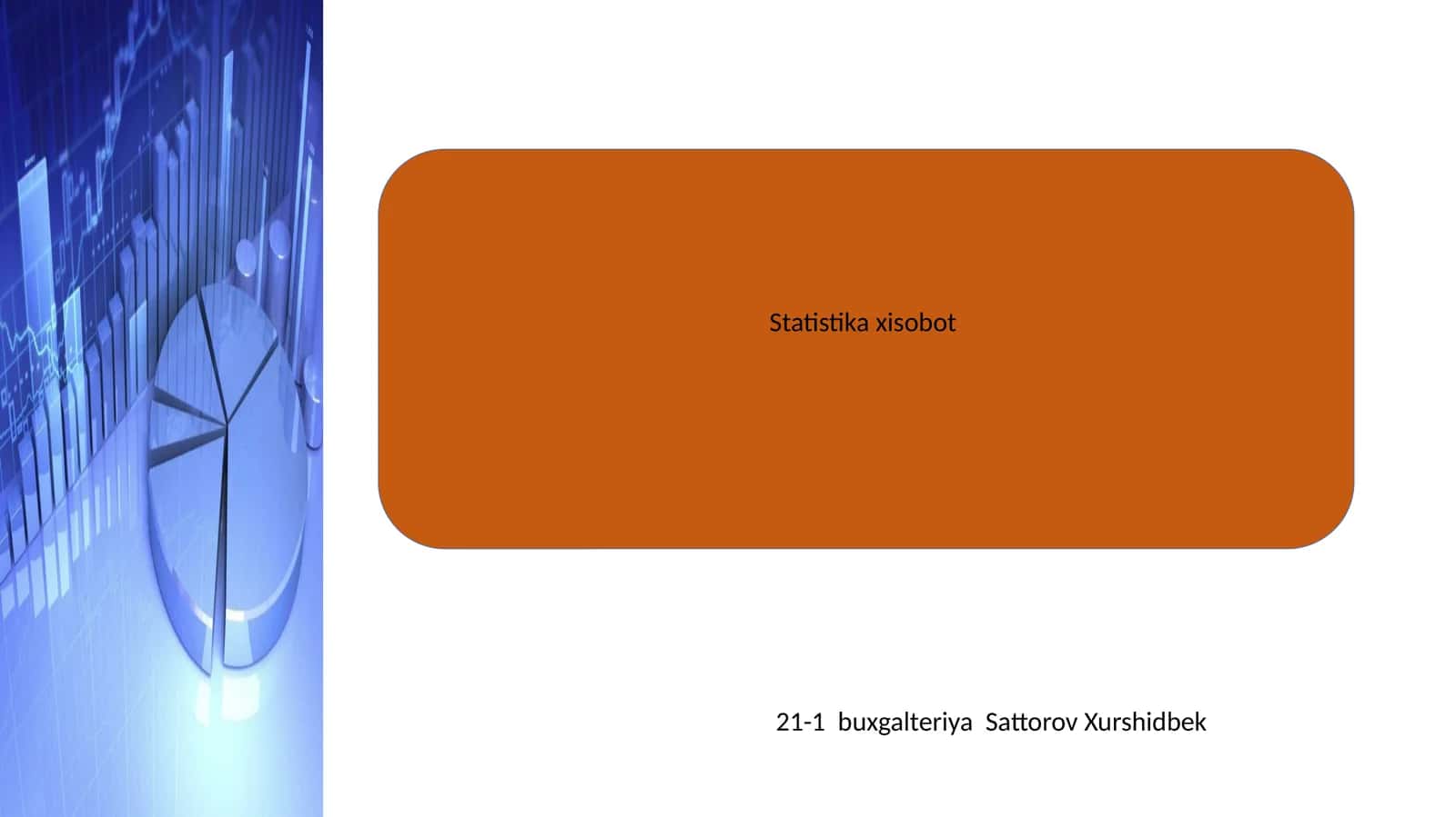 Statistika xisobot