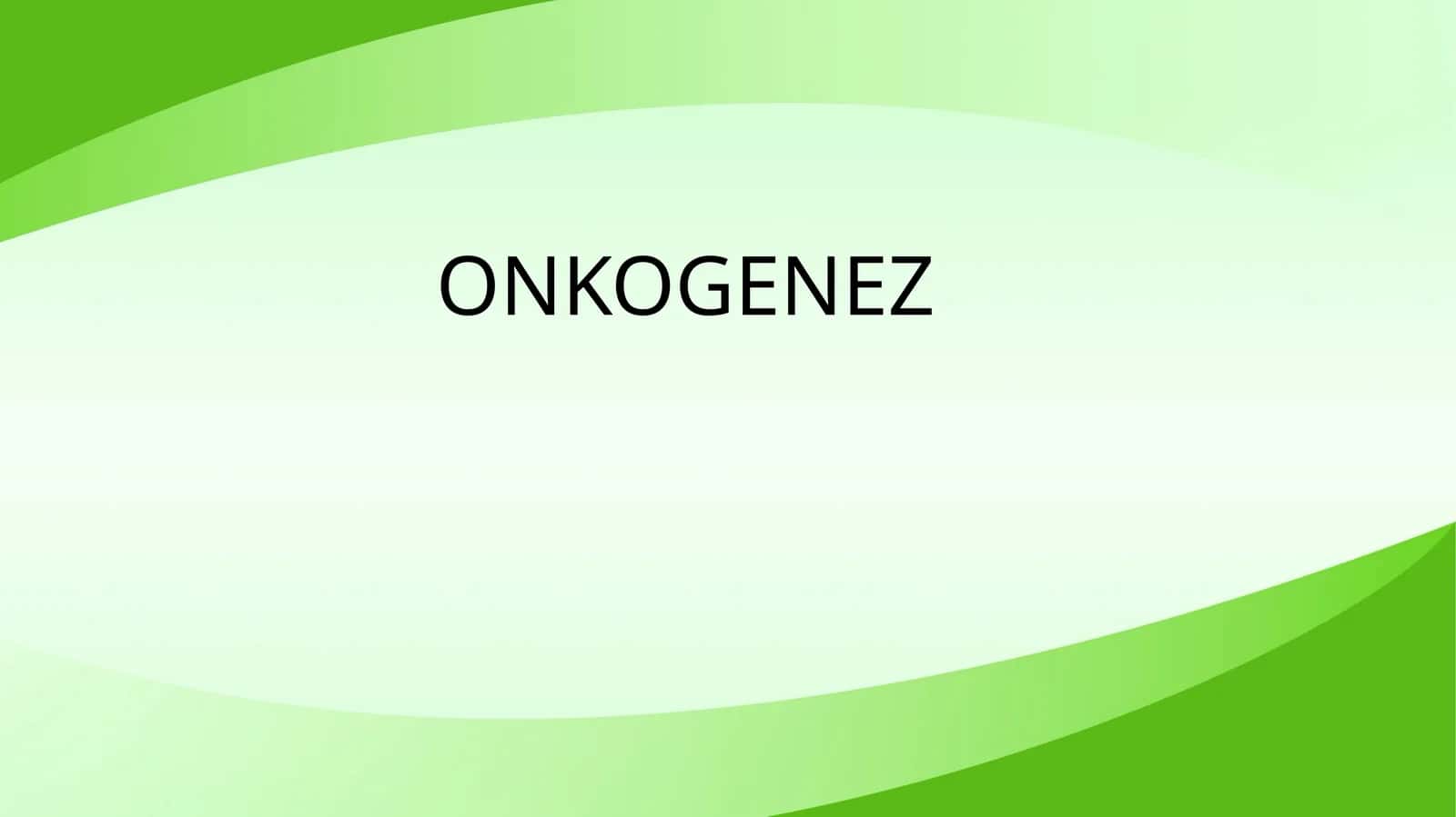 ONKOGENEZ
