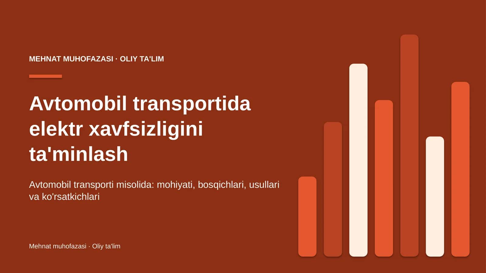 avtomobil transportida elektr xavfsizligini ta'minlash 4194