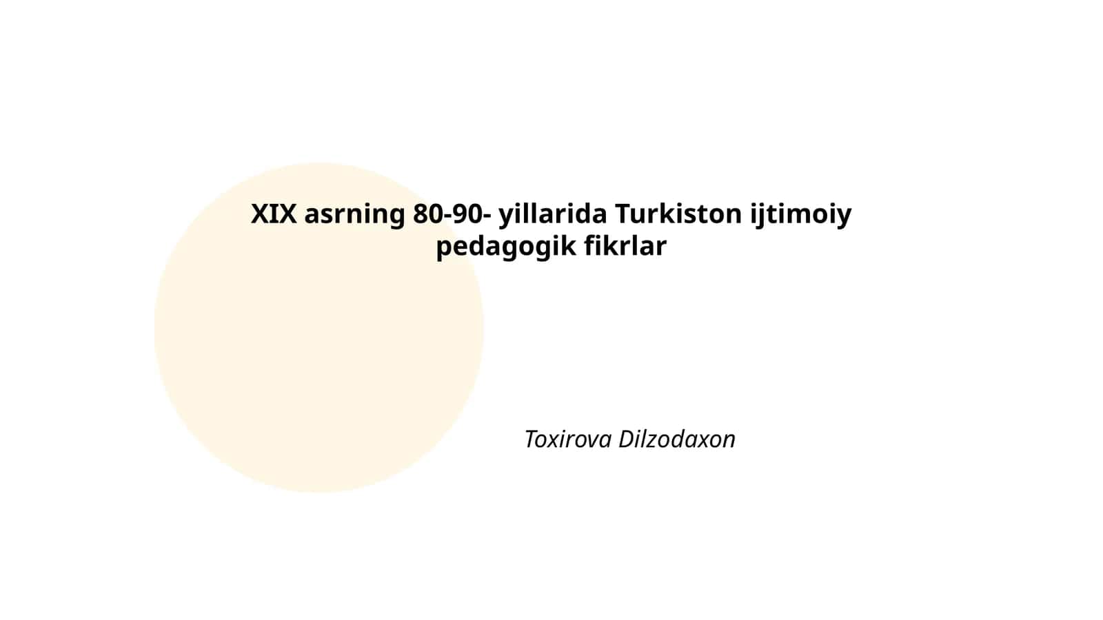 Turkiston maorif tizimi