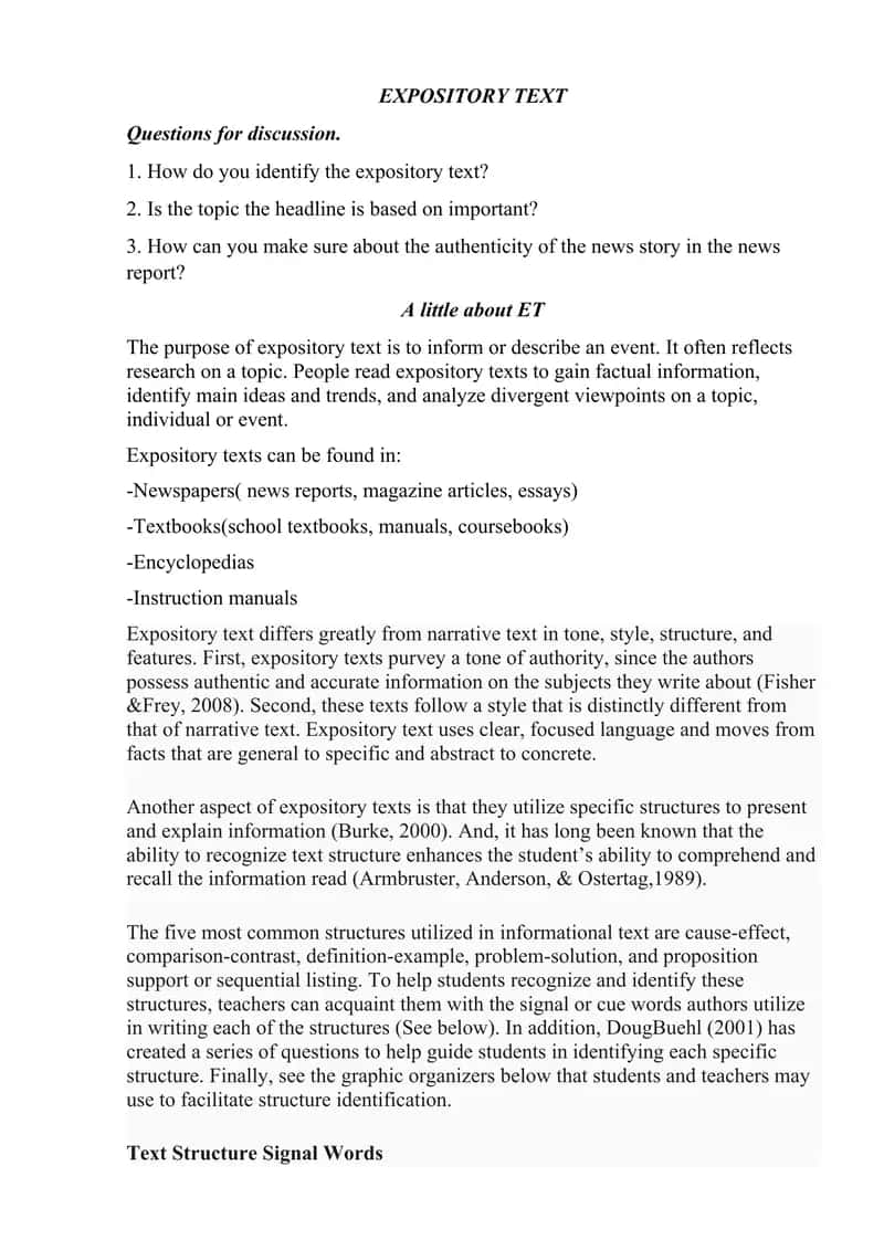 Expository text